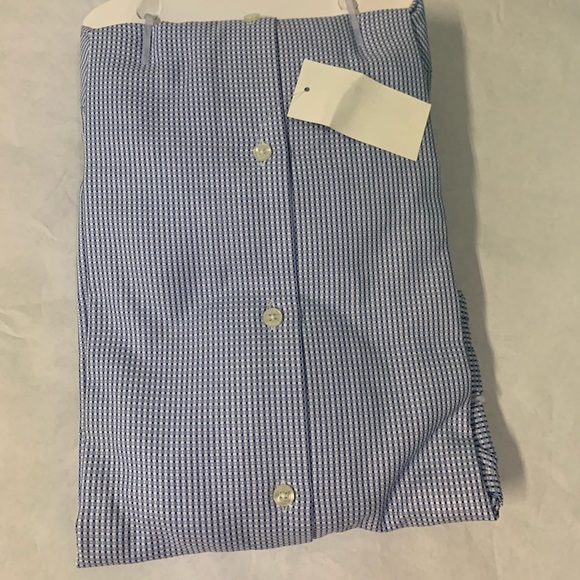 NWT Perry Ellis SLIM FIT DOBBY DRESS SHIRT Size: 2XL - Picture 7 of 8